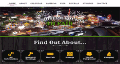 Desktop Screenshot of 4hfair.com